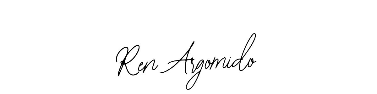 This is the best signature style for the Ren Argomido name. Also you like these signature font (Bearetta-2O07w). Mix name signature. Ren Argomido signature style 12 images and pictures png