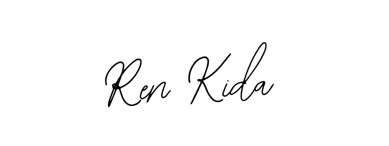 Similarly Bearetta-2O07w is the best handwritten signature design. Signature creator online .You can use it as an online autograph creator for name Ren Kida. Ren Kida signature style 12 images and pictures png