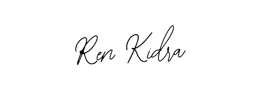 Bearetta-2O07w is a professional signature style that is perfect for those who want to add a touch of class to their signature. It is also a great choice for those who want to make their signature more unique. Get Ren Kidra name to fancy signature for free. Ren Kidra signature style 12 images and pictures png