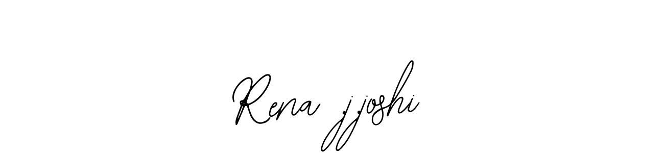 How to make Rena .j.joshi signature? Bearetta-2O07w is a professional autograph style. Create handwritten signature for Rena .j.joshi name. Rena .j.joshi signature style 12 images and pictures png