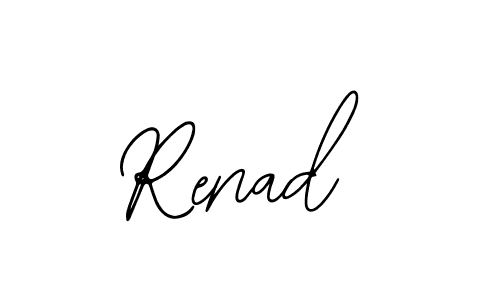 The best way (Bearetta-2O07w) to make a short signature is to pick only two or three words in your name. The name Renad include a total of six letters. For converting this name. Renad signature style 12 images and pictures png