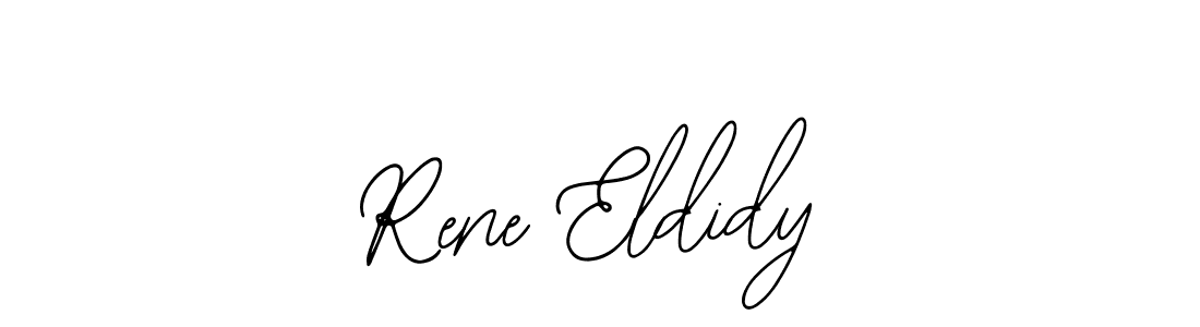 This is the best signature style for the Rene Eldidy name. Also you like these signature font (Bearetta-2O07w). Mix name signature. Rene Eldidy signature style 12 images and pictures png