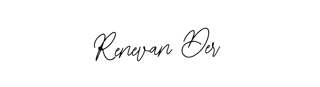 How to make Renevan Der signature? Bearetta-2O07w is a professional autograph style. Create handwritten signature for Renevan Der name. Renevan Der signature style 12 images and pictures png