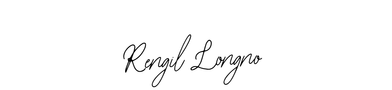 if you are searching for the best signature style for your name Rengil Longno. so please give up your signature search. here we have designed multiple signature styles  using Bearetta-2O07w. Rengil Longno signature style 12 images and pictures png