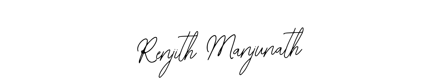 Make a short Renjith Manjunath signature style. Manage your documents anywhere anytime using Bearetta-2O07w. Create and add eSignatures, submit forms, share and send files easily. Renjith Manjunath signature style 12 images and pictures png