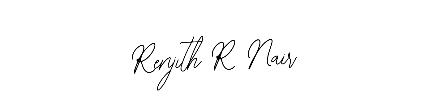 Design your own signature with our free online signature maker. With this signature software, you can create a handwritten (Bearetta-2O07w) signature for name Renjith R Nair. Renjith R Nair signature style 12 images and pictures png