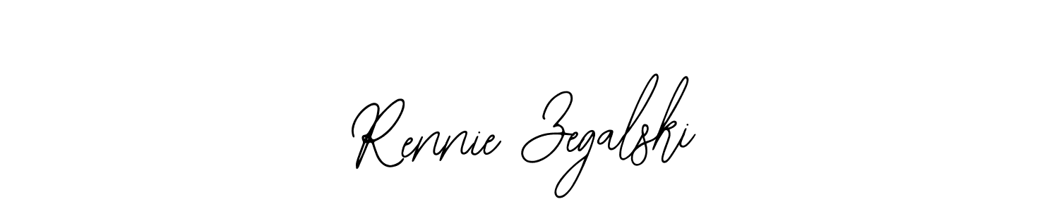 You should practise on your own different ways (Bearetta-2O07w) to write your name (Rennie Zegalski) in signature. don't let someone else do it for you. Rennie Zegalski signature style 12 images and pictures png