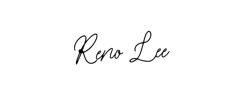 Bearetta-2O07w is a professional signature style that is perfect for those who want to add a touch of class to their signature. It is also a great choice for those who want to make their signature more unique. Get Reno Lee name to fancy signature for free. Reno Lee signature style 12 images and pictures png