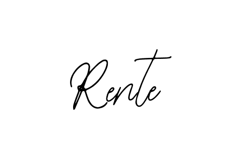 See photos of Rente official signature by Spectra . Check more albums & portfolios. Read reviews & check more about Bearetta-2O07w font. Rente signature style 12 images and pictures png