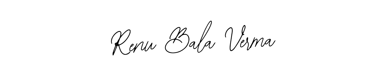 Make a beautiful signature design for name Renu Bala Verma. Use this online signature maker to create a handwritten signature for free. Renu Bala Verma signature style 12 images and pictures png