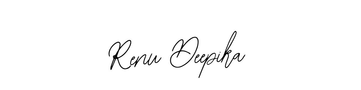 Renu Deepika stylish signature style. Best Handwritten Sign (Bearetta-2O07w) for my name. Handwritten Signature Collection Ideas for my name Renu Deepika. Renu Deepika signature style 12 images and pictures png