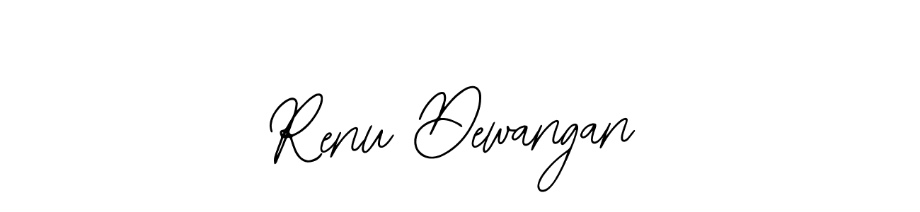 Design your own signature with our free online signature maker. With this signature software, you can create a handwritten (Bearetta-2O07w) signature for name Renu Dewangan. Renu Dewangan signature style 12 images and pictures png
