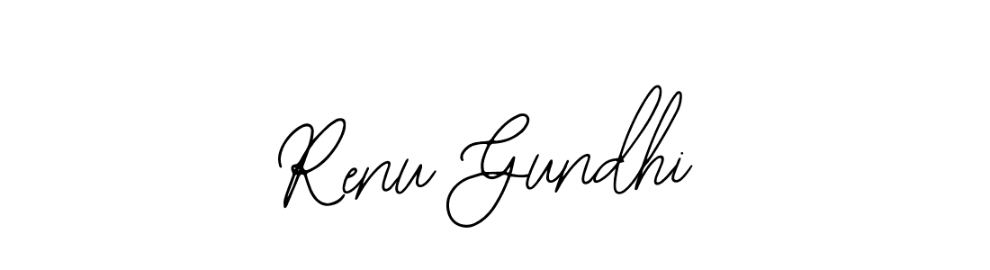 Also we have Renu Gundhi name is the best signature style. Create professional handwritten signature collection using Bearetta-2O07w autograph style. Renu Gundhi signature style 12 images and pictures png