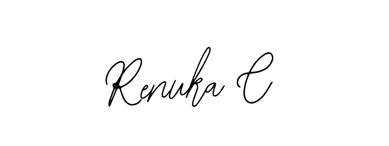 Renuka C stylish signature style. Best Handwritten Sign (Bearetta-2O07w) for my name. Handwritten Signature Collection Ideas for my name Renuka C. Renuka C signature style 12 images and pictures png