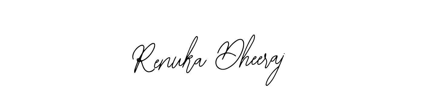 How to Draw Renuka Dheeraj signature style? Bearetta-2O07w is a latest design signature styles for name Renuka Dheeraj. Renuka Dheeraj signature style 12 images and pictures png