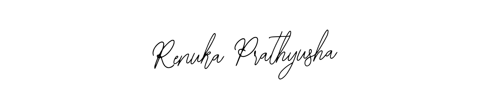 How to make Renuka Prathyusha signature? Bearetta-2O07w is a professional autograph style. Create handwritten signature for Renuka Prathyusha name. Renuka Prathyusha signature style 12 images and pictures png
