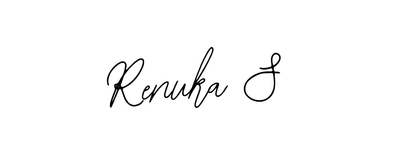 Create a beautiful signature design for name Renuka S. With this signature (Bearetta-2O07w) fonts, you can make a handwritten signature for free. Renuka S signature style 12 images and pictures png