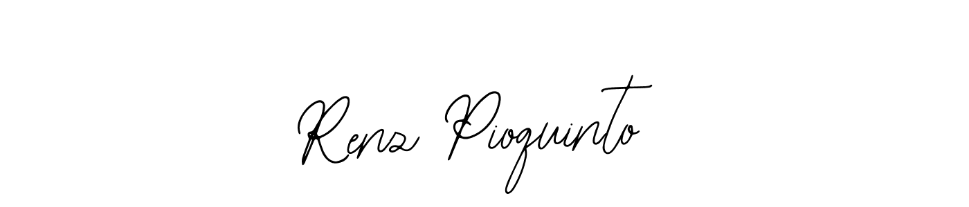 Make a short Renz Pioquinto signature style. Manage your documents anywhere anytime using Bearetta-2O07w. Create and add eSignatures, submit forms, share and send files easily. Renz Pioquinto signature style 12 images and pictures png