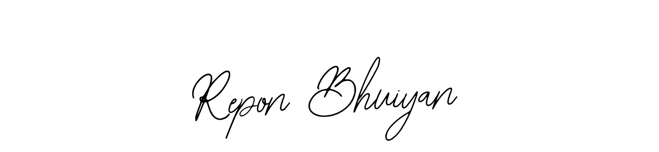 You should practise on your own different ways (Bearetta-2O07w) to write your name (Repon Bhuiyan) in signature. don't let someone else do it for you. Repon Bhuiyan signature style 12 images and pictures png