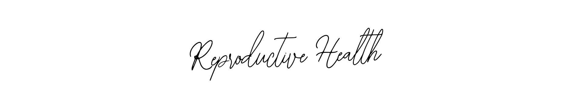 Make a beautiful signature design for name Reproductive Health. With this signature (Bearetta-2O07w) style, you can create a handwritten signature for free. Reproductive Health signature style 12 images and pictures png