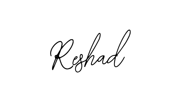 Create a beautiful signature design for name Reshad. With this signature (Bearetta-2O07w) fonts, you can make a handwritten signature for free. Reshad signature style 12 images and pictures png