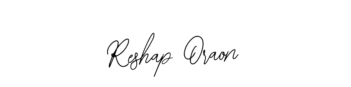 It looks lik you need a new signature style for name Reshap Oraon. Design unique handwritten (Bearetta-2O07w) signature with our free signature maker in just a few clicks. Reshap Oraon signature style 12 images and pictures png