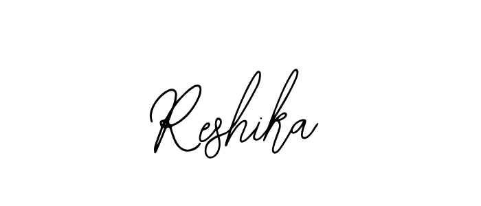Bearetta-2O07w is a professional signature style that is perfect for those who want to add a touch of class to their signature. It is also a great choice for those who want to make their signature more unique. Get Reshika name to fancy signature for free. Reshika signature style 12 images and pictures png