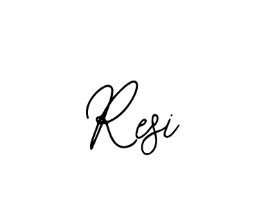 Make a beautiful signature design for name Resi. With this signature (Bearetta-2O07w) style, you can create a handwritten signature for free. Resi signature style 12 images and pictures png