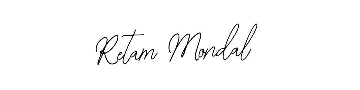 Check out images of Autograph of Retam Mondal name. Actor Retam Mondal Signature Style. Bearetta-2O07w is a professional sign style online. Retam Mondal signature style 12 images and pictures png