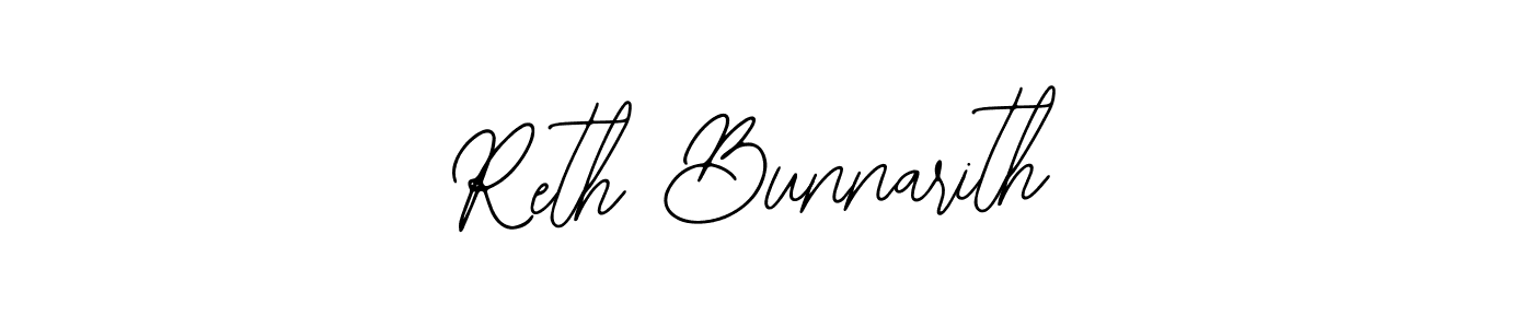 You can use this online signature creator to create a handwritten signature for the name Reth Bunnarith. This is the best online autograph maker. Reth Bunnarith signature style 12 images and pictures png