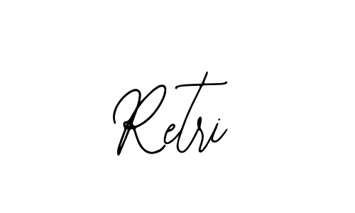 Use a signature maker to create a handwritten signature online. With this signature software, you can design (Bearetta-2O07w) your own signature for name Retri. Retri signature style 12 images and pictures png