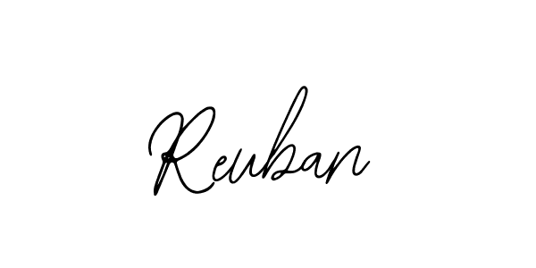 You should practise on your own different ways (Bearetta-2O07w) to write your name (Reuban) in signature. don't let someone else do it for you. Reuban signature style 12 images and pictures png