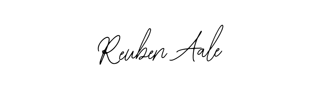 How to make Reuben Aale signature? Bearetta-2O07w is a professional autograph style. Create handwritten signature for Reuben Aale name. Reuben Aale signature style 12 images and pictures png