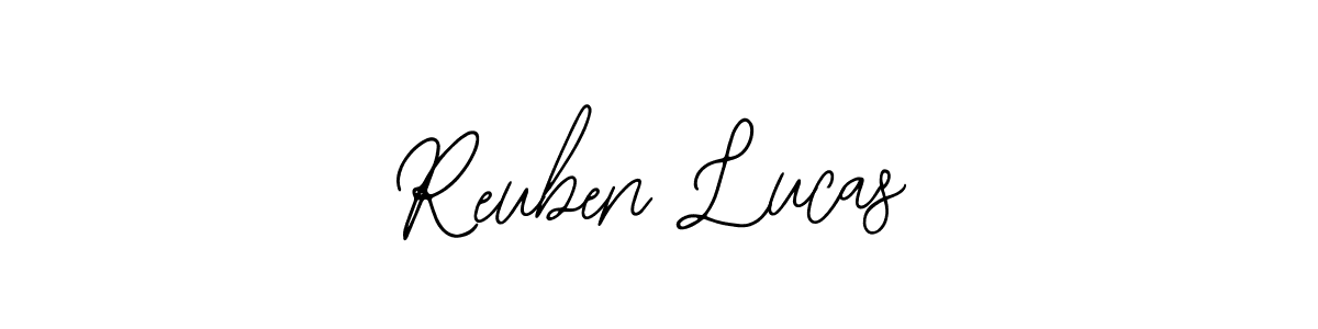 You should practise on your own different ways (Bearetta-2O07w) to write your name (Reuben Lucas) in signature. don't let someone else do it for you. Reuben Lucas signature style 12 images and pictures png