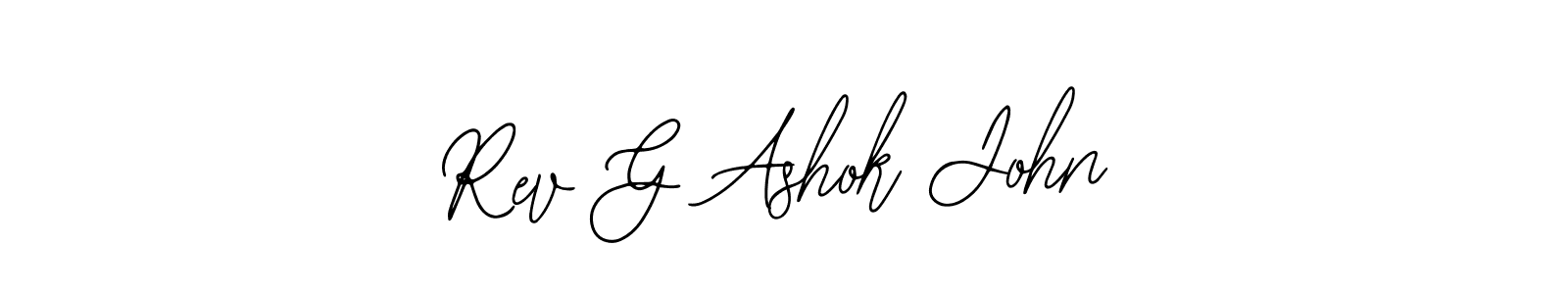 Once you've used our free online signature maker to create your best signature Bearetta-2O07w style, it's time to enjoy all of the benefits that Rev G Ashok John name signing documents. Rev G Ashok John signature style 12 images and pictures png