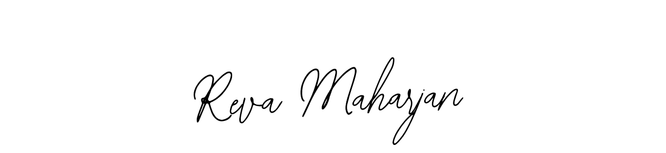 Bearetta-2O07w is a professional signature style that is perfect for those who want to add a touch of class to their signature. It is also a great choice for those who want to make their signature more unique. Get Reva Maharjan name to fancy signature for free. Reva Maharjan signature style 12 images and pictures png