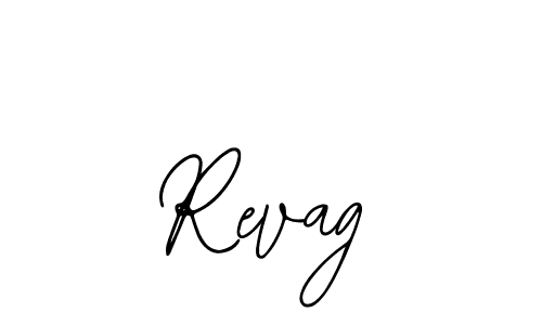 Make a beautiful signature design for name Revag. With this signature (Bearetta-2O07w) style, you can create a handwritten signature for free. Revag signature style 12 images and pictures png