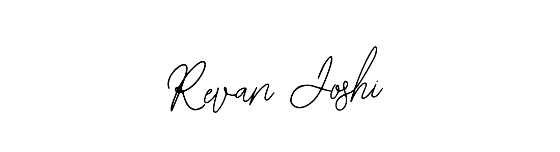 Also You can easily find your signature by using the search form. We will create Revan Joshi name handwritten signature images for you free of cost using Bearetta-2O07w sign style. Revan Joshi signature style 12 images and pictures png