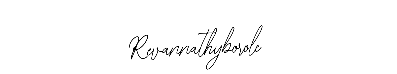 Make a beautiful signature design for name Revannathyborole. With this signature (Bearetta-2O07w) style, you can create a handwritten signature for free. Revannathyborole signature style 12 images and pictures png