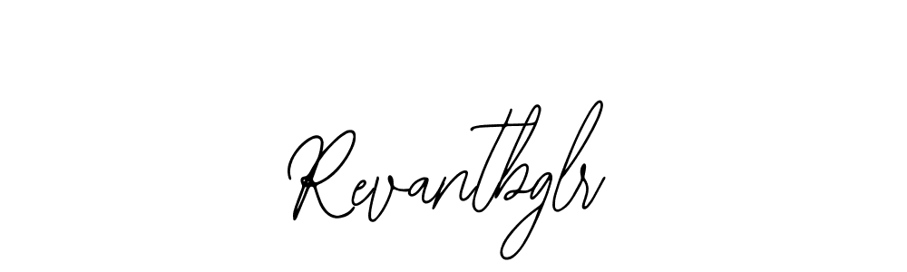 How to make Revantbglr signature? Bearetta-2O07w is a professional autograph style. Create handwritten signature for Revantbglr name. Revantbglr signature style 12 images and pictures png