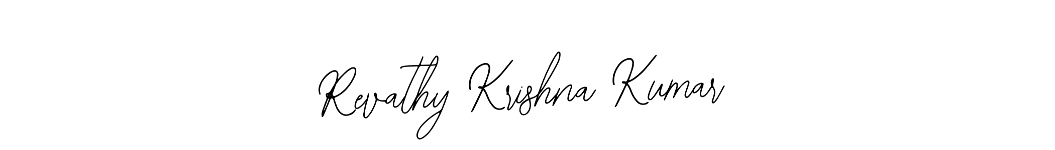 Similarly Bearetta-2O07w is the best handwritten signature design. Signature creator online .You can use it as an online autograph creator for name Revathy Krishna Kumar. Revathy Krishna Kumar signature style 12 images and pictures png