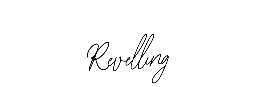 You should practise on your own different ways (Bearetta-2O07w) to write your name (Revelling) in signature. don't let someone else do it for you. Revelling signature style 12 images and pictures png