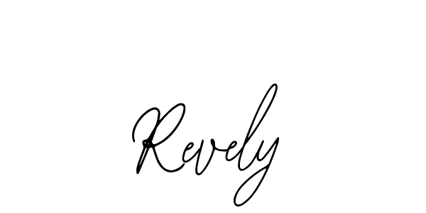 Use a signature maker to create a handwritten signature online. With this signature software, you can design (Bearetta-2O07w) your own signature for name Revely. Revely signature style 12 images and pictures png