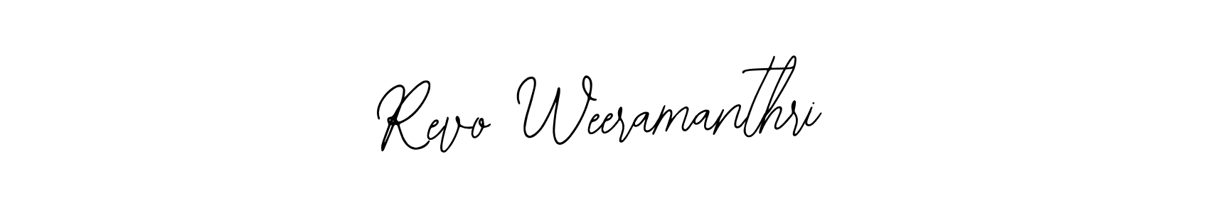 Revo Weeramanthri stylish signature style. Best Handwritten Sign (Bearetta-2O07w) for my name. Handwritten Signature Collection Ideas for my name Revo Weeramanthri. Revo Weeramanthri signature style 12 images and pictures png