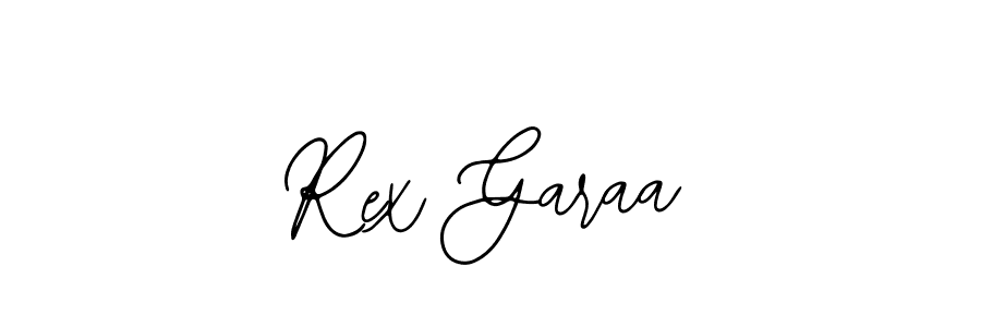 Bearetta-2O07w is a professional signature style that is perfect for those who want to add a touch of class to their signature. It is also a great choice for those who want to make their signature more unique. Get Rex Garaa name to fancy signature for free. Rex Garaa signature style 12 images and pictures png