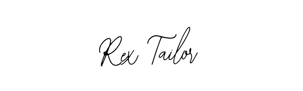 Use a signature maker to create a handwritten signature online. With this signature software, you can design (Bearetta-2O07w) your own signature for name Rex Tailor. Rex Tailor signature style 12 images and pictures png