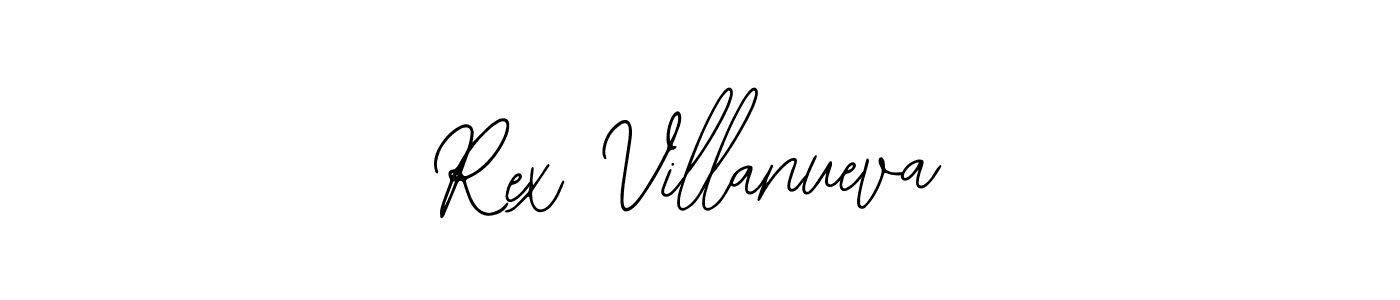 Make a beautiful signature design for name Rex Villanueva. With this signature (Bearetta-2O07w) style, you can create a handwritten signature for free. Rex Villanueva signature style 12 images and pictures png