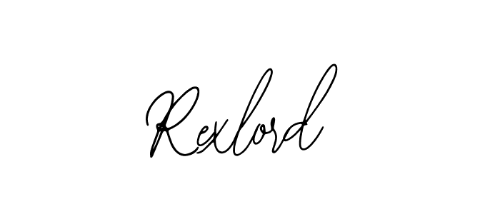 How to make Rexlord name signature. Use Bearetta-2O07w style for creating short signs online. This is the latest handwritten sign. Rexlord signature style 12 images and pictures png