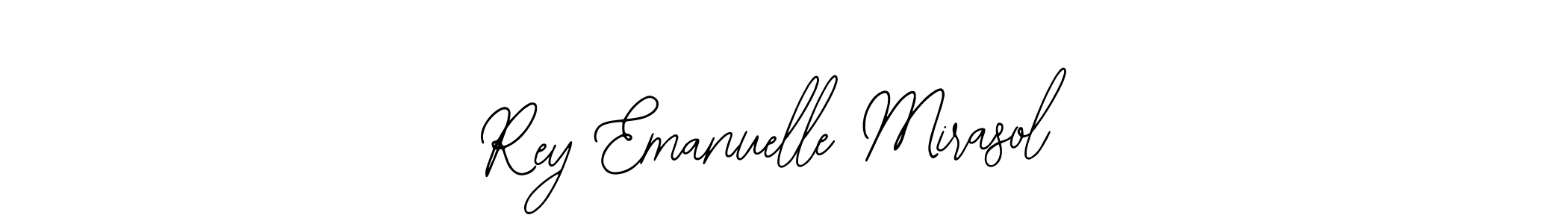 Once you've used our free online signature maker to create your best signature Bearetta-2O07w style, it's time to enjoy all of the benefits that Rey Emanuelle Mirasol name signing documents. Rey Emanuelle Mirasol signature style 12 images and pictures png