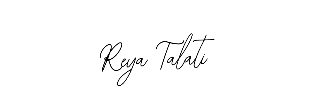 Similarly Bearetta-2O07w is the best handwritten signature design. Signature creator online .You can use it as an online autograph creator for name Reya Talati. Reya Talati signature style 12 images and pictures png